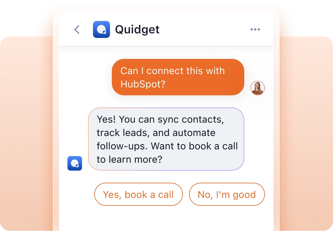 Quidget AI Agent Platform For Support Sales Automation