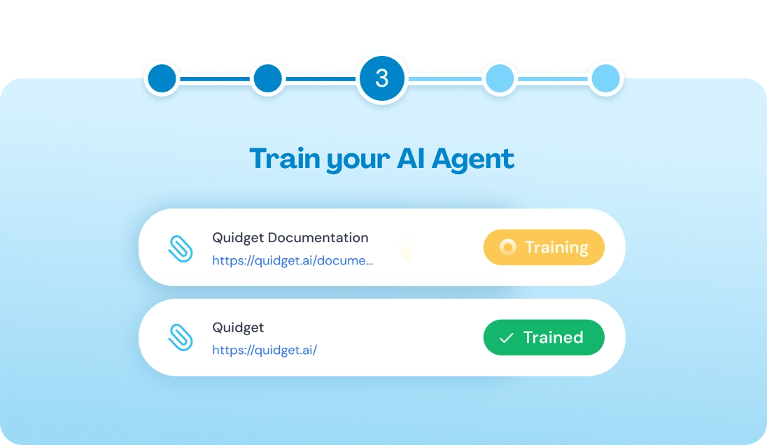 Quidget automates routine questions, so your team can focus on more complex tasks. It helps reduce spending on repetitive support. 