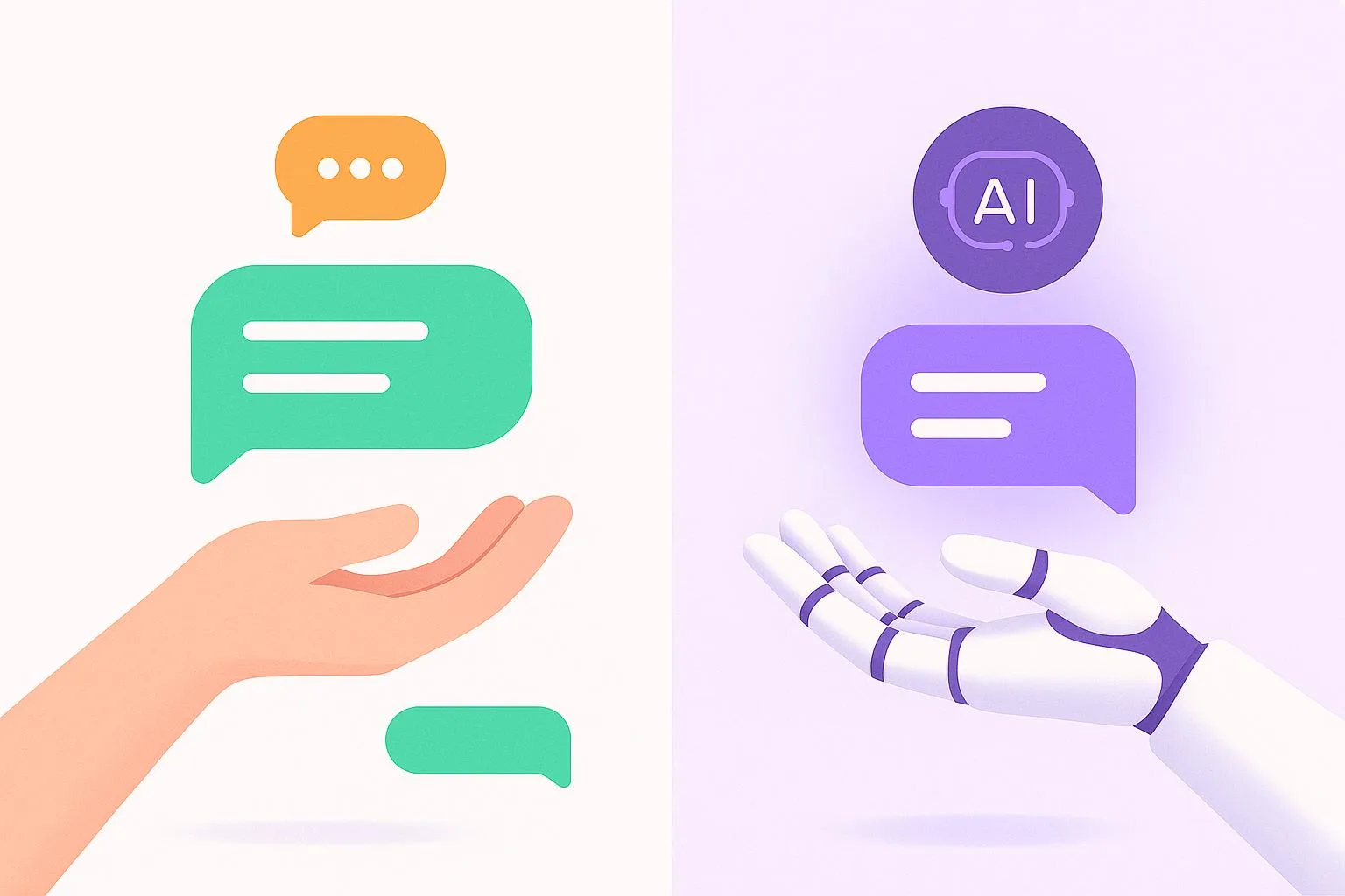 Hybrid Chatbot vs Fully Automated: Which Works Best for Support?