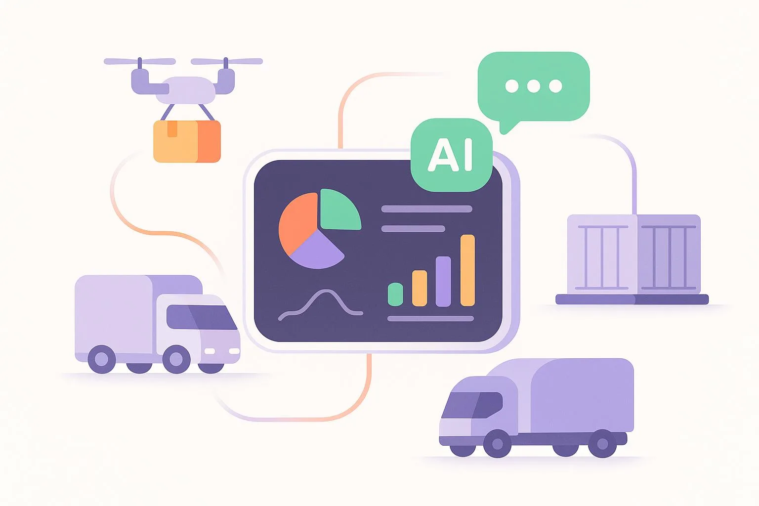 AI in Logistics: Forecasting Demand and Disruptions